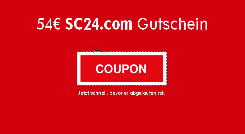 54 Euro Gutschein im SC24 Online-Shop einlösen