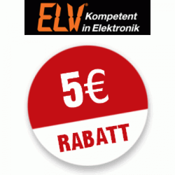 5 Euro ELV Elektronik Gutschein