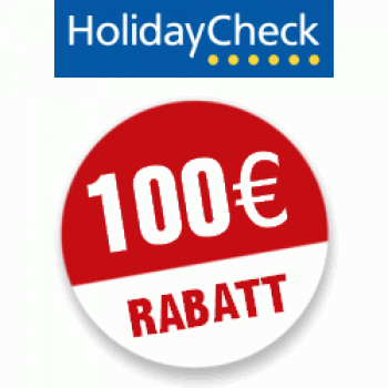 100 Euro HolidayCheck Gutschein - Gutscheincode
