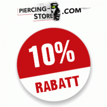 10 Prozent Piercing-Store Gutschein