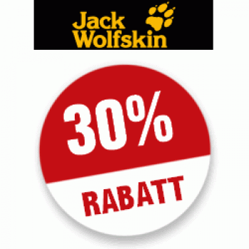 30 Prozent Jack Wolfskin Gutschein